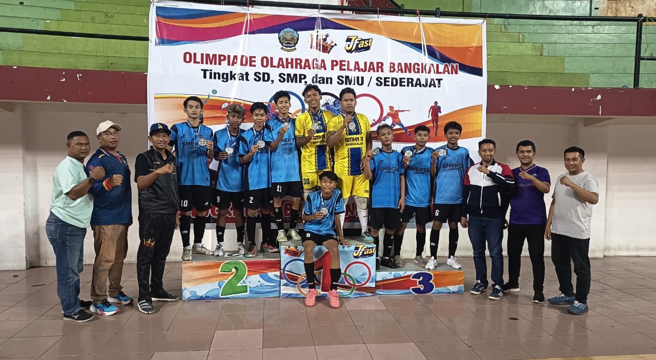Tim Putra Smekta FC Raih Juara 2 Futsal O2PB 2025 Tingkat SMA/SMK/MA